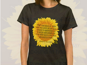 Sunshine of Hope: Romans 15:13 T-Shirt